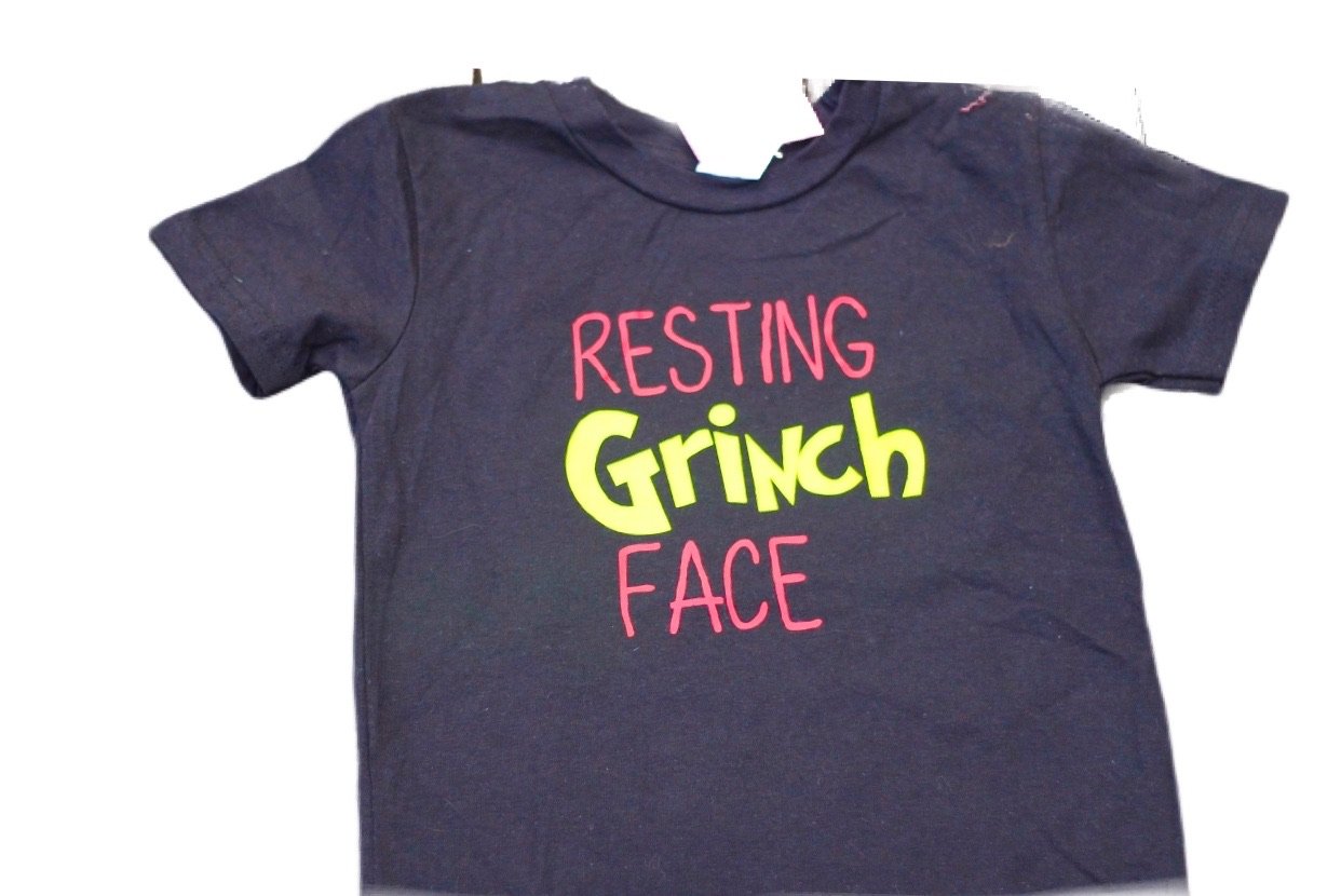 Resting Grinch Face-Adult -Suess