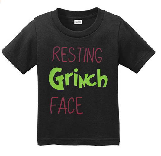 Resting Grinch Face-Suess