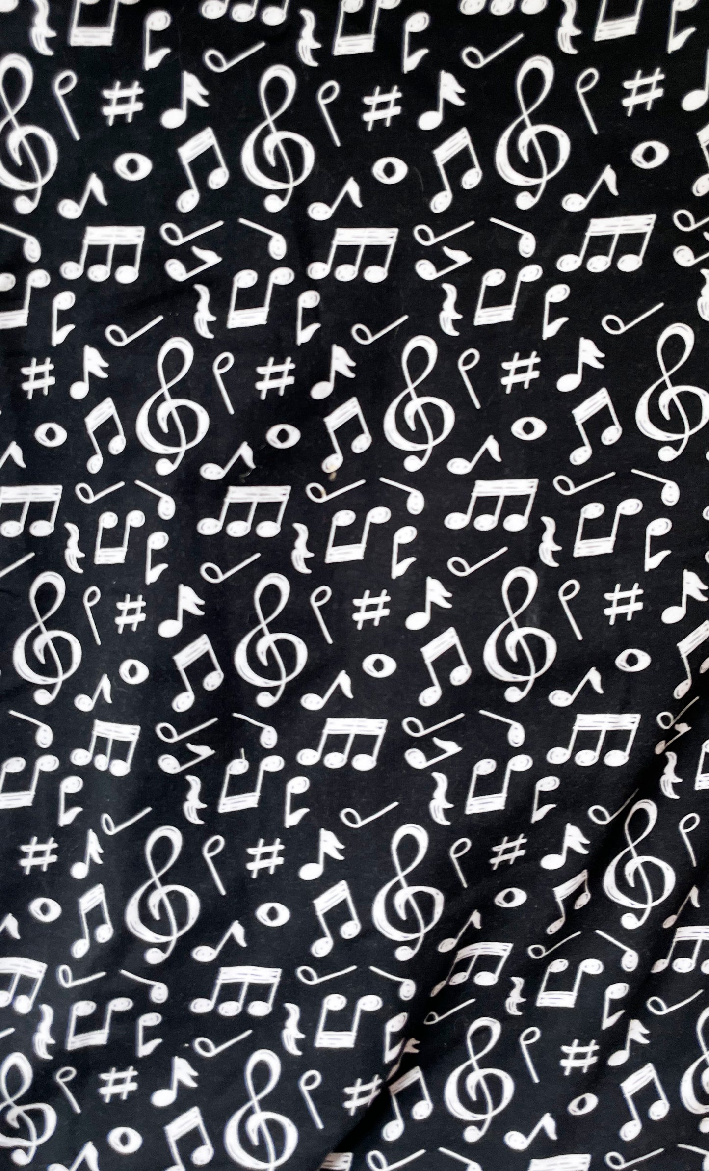 Black Musical Notes