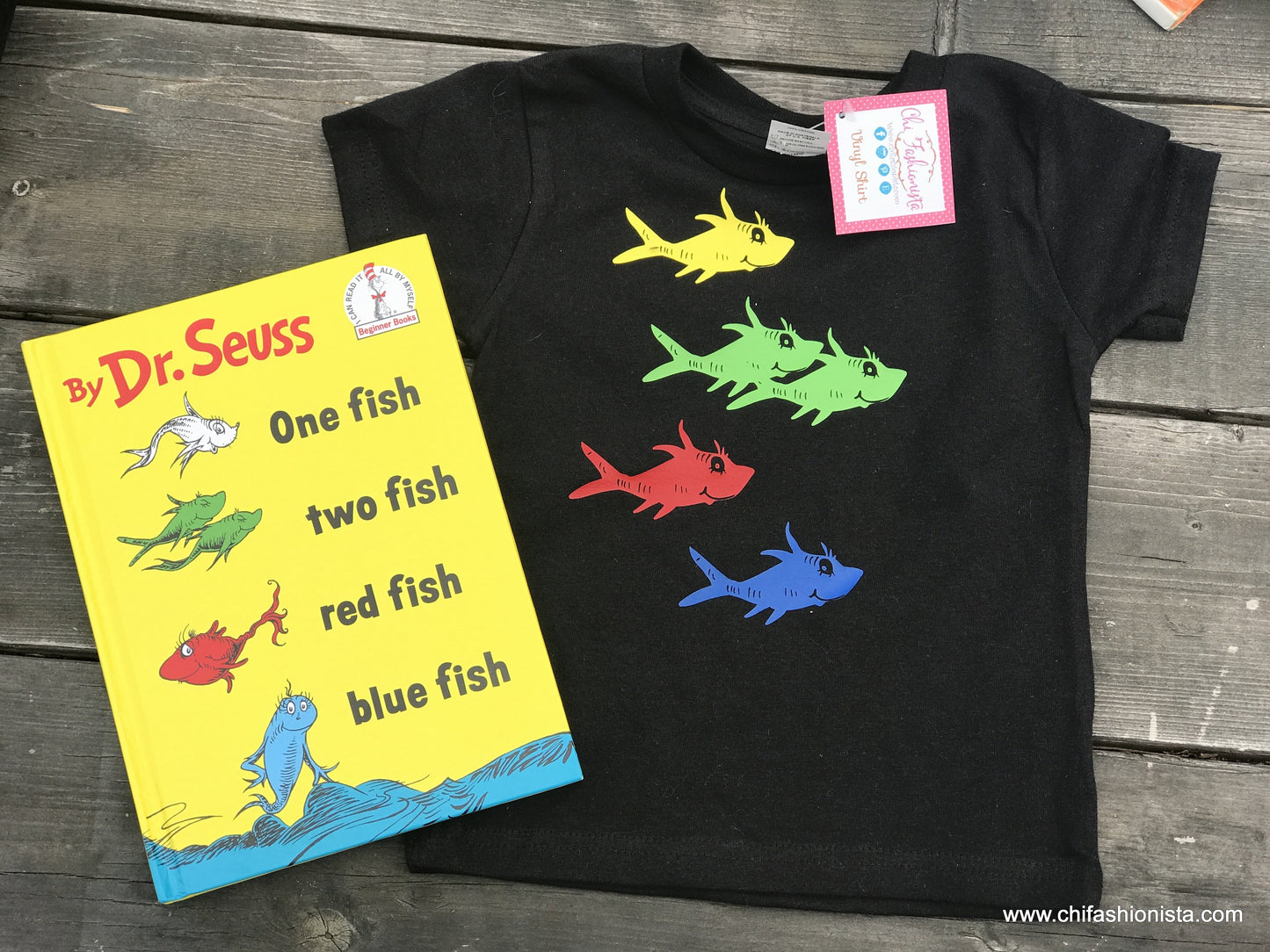 One Fish Two Fish- Suess Inspired Tee