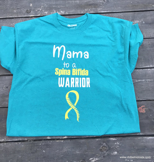 Mama to a Spina Bifida Warrior (Other Names available)
