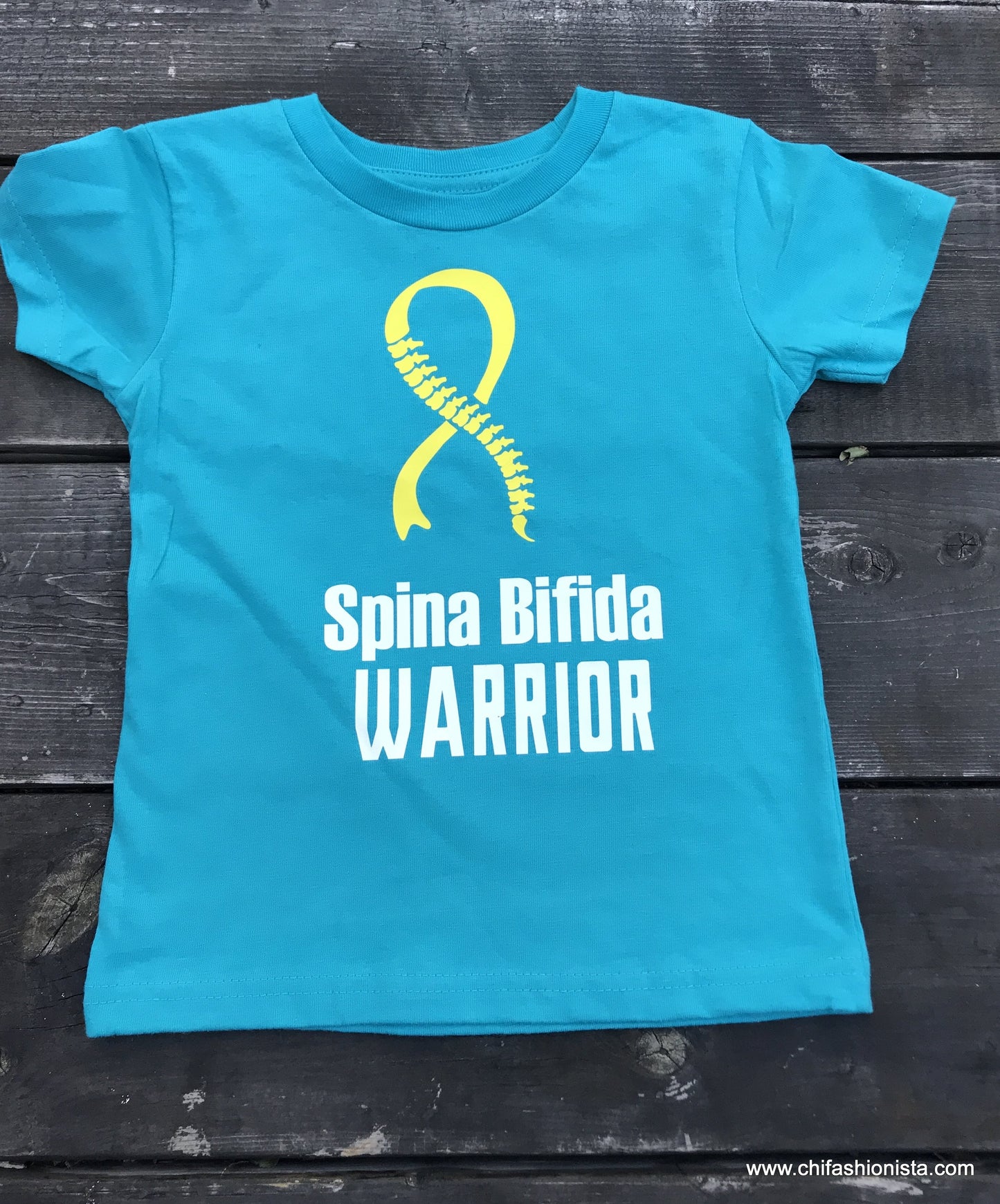 Spina Bifida Warrior-Teal