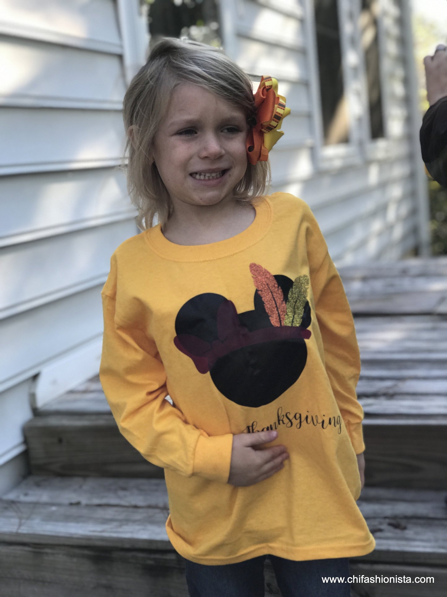Native American Mouse Thanksgiving Tee