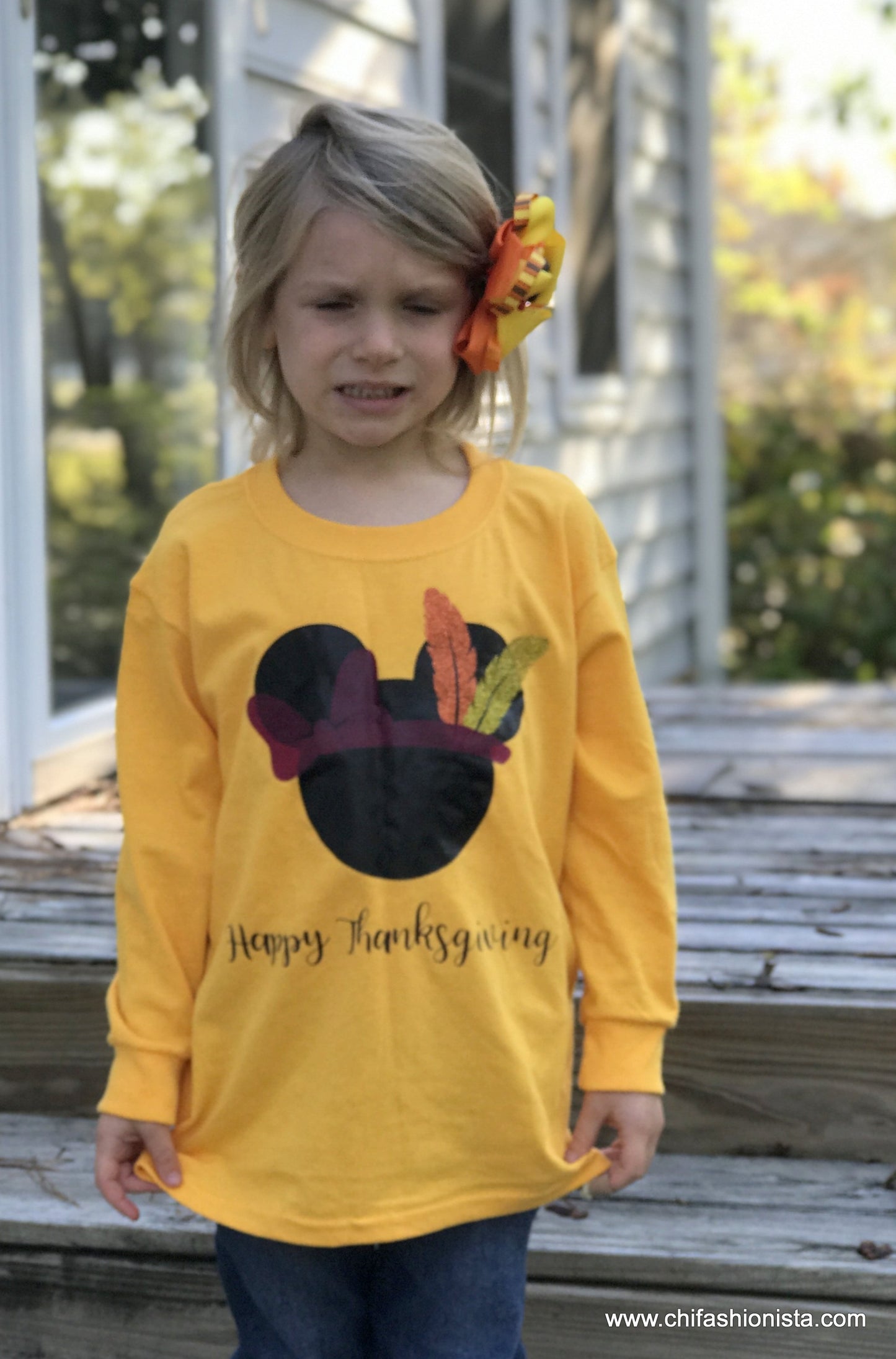 Native American Mouse Thanksgiving Tee