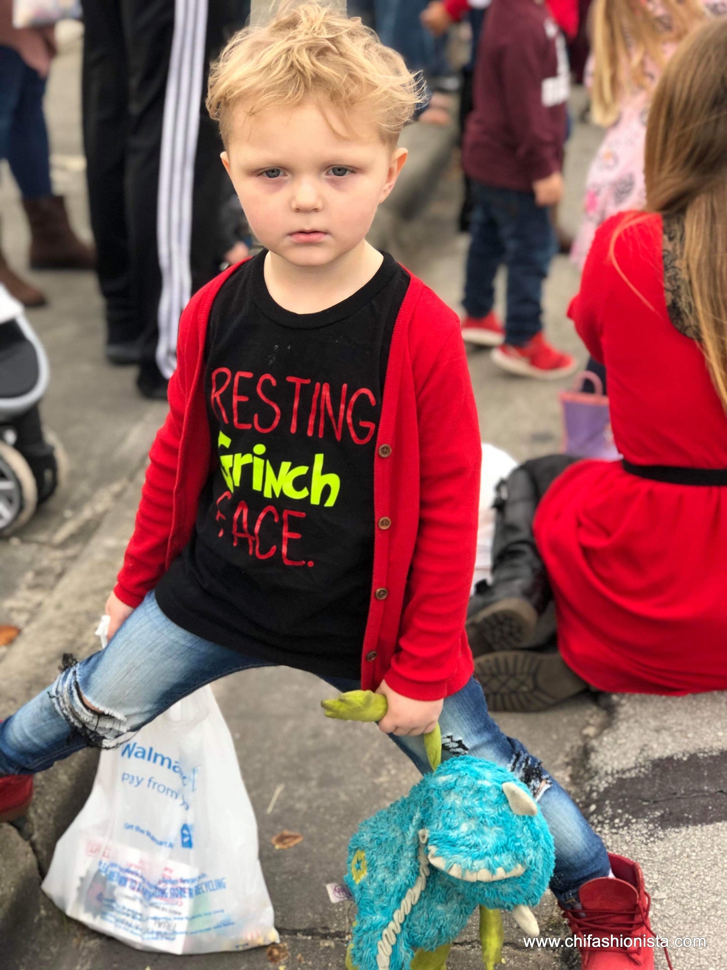 Resting Grinch Face-Suess
