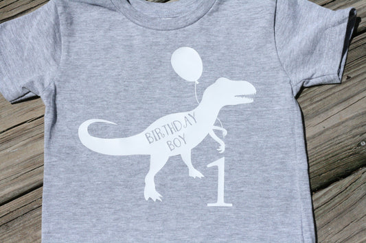 Birthdaysaurus-Dinosaur Birthday Shirt