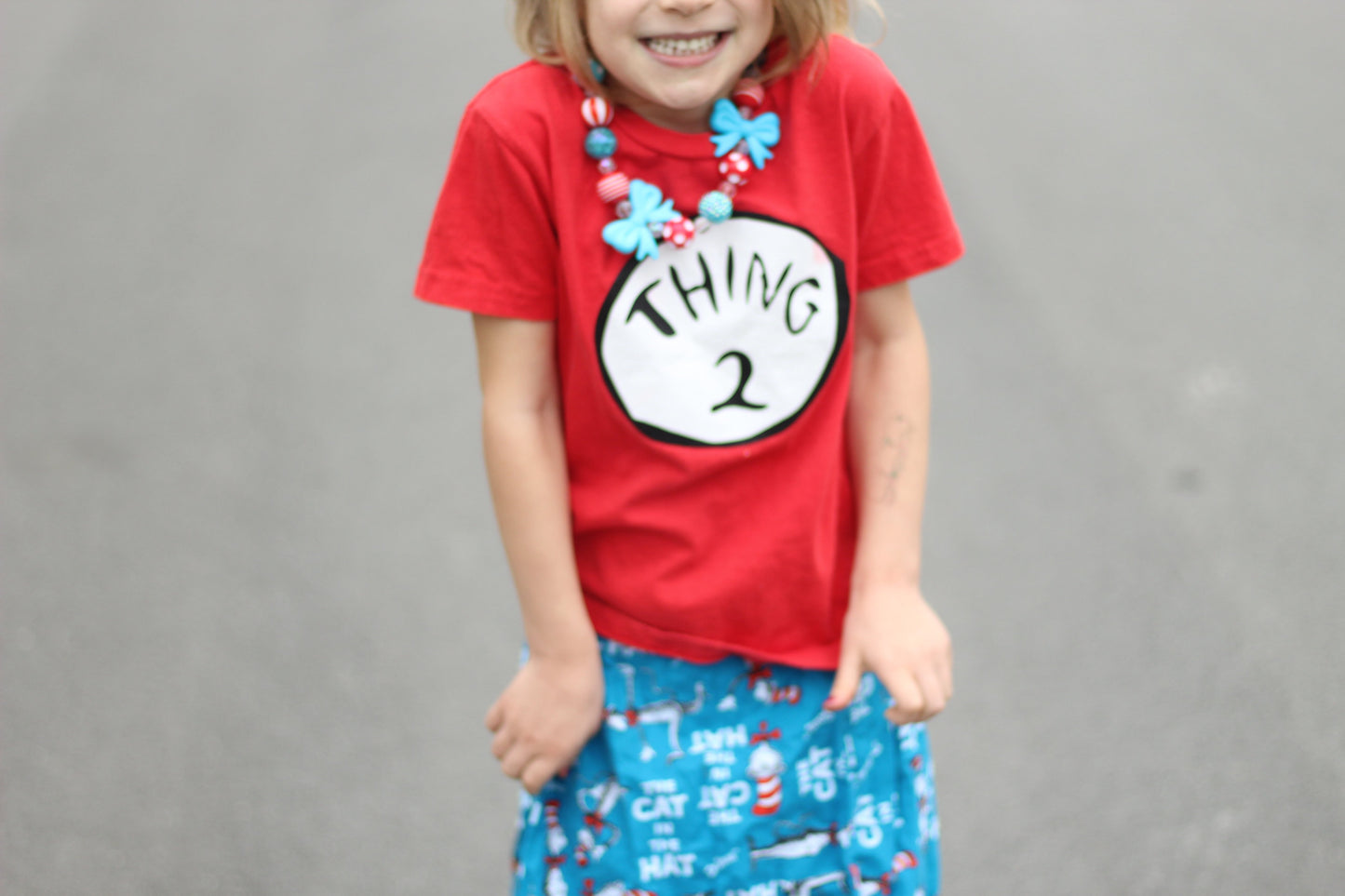 Thing 1 & Thing 2 Tees -Suess Inspired