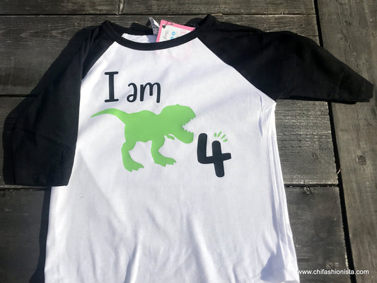 Dinosaur Birthday Shirt
