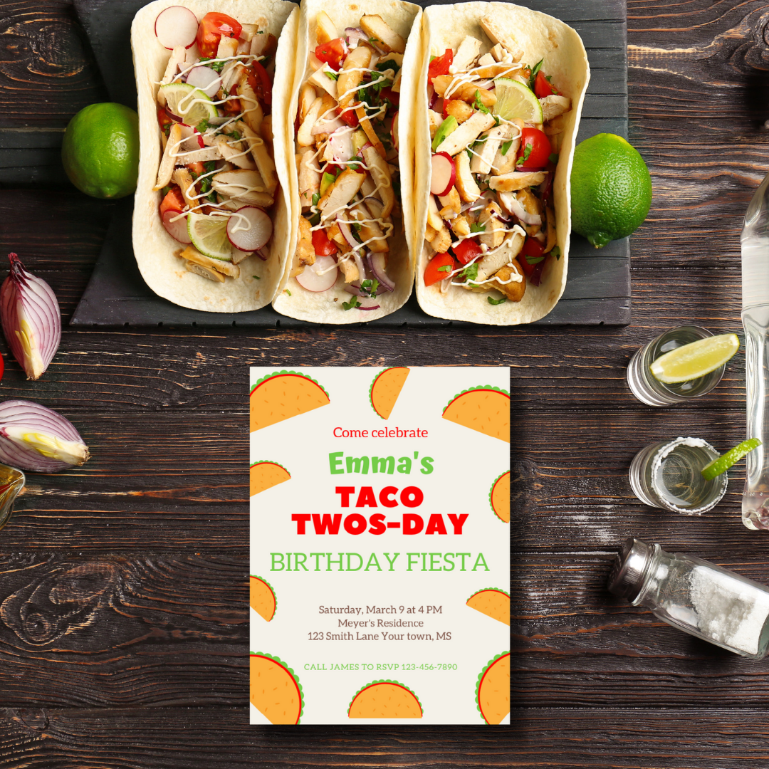 Taco-Twosday Invitation