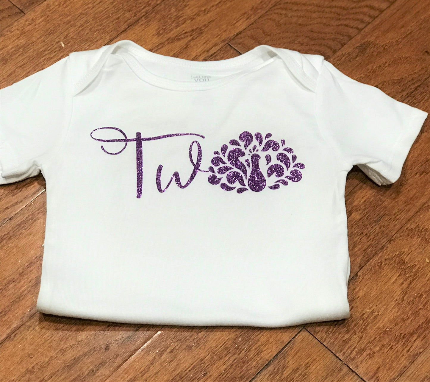 Handcrafted Children's Clothing, Clothing for Children and Parents, Two Peacock Birthday Shirt, chi-fashionista