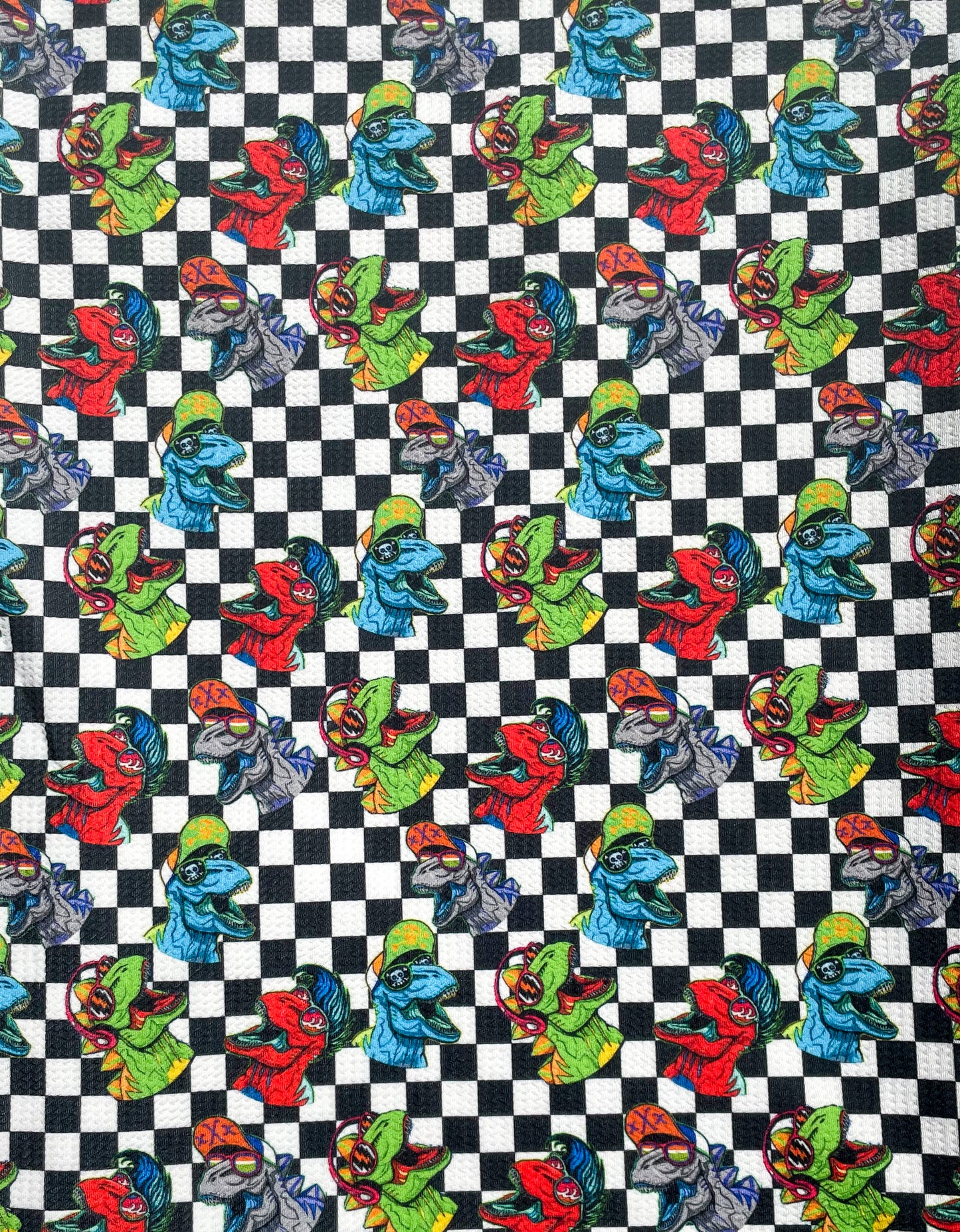 Punk Dinos on Checkered
