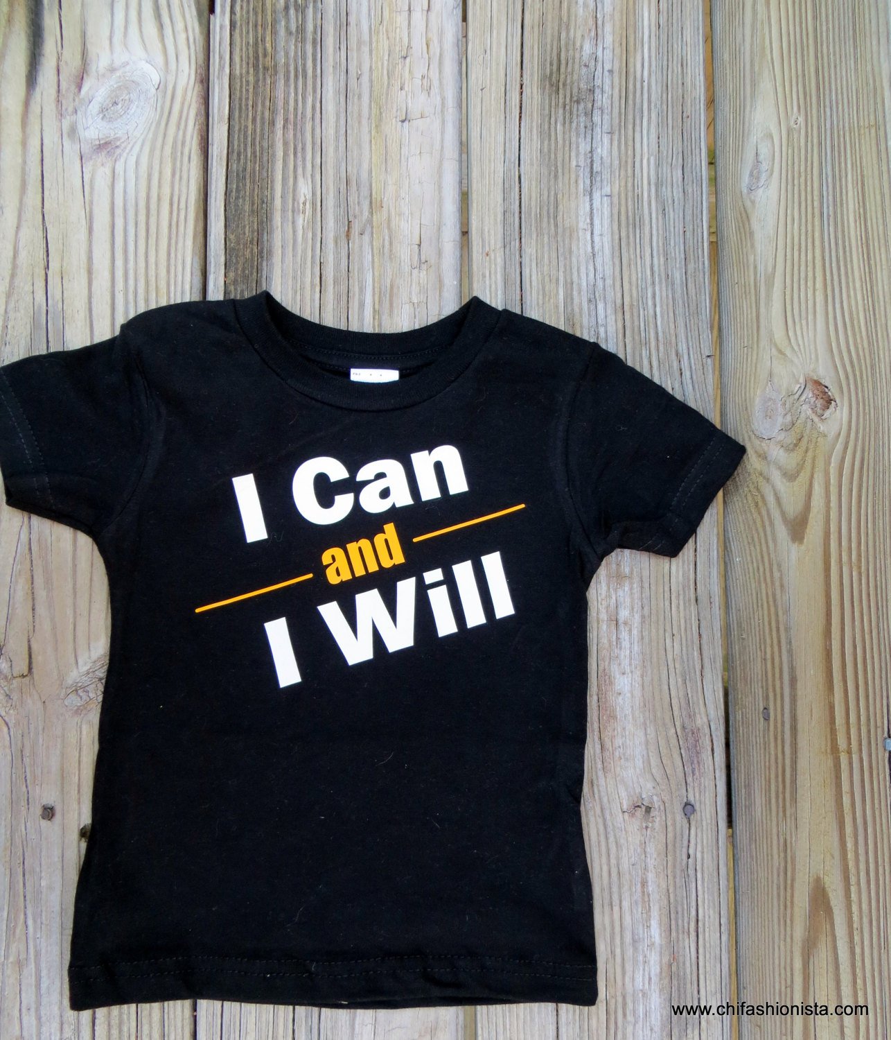 Handcrafted Children's Clothing, Clothing for Children and Parents, I Can and I Will- Spina Bifida Awareness Shirt, chi-fashionista