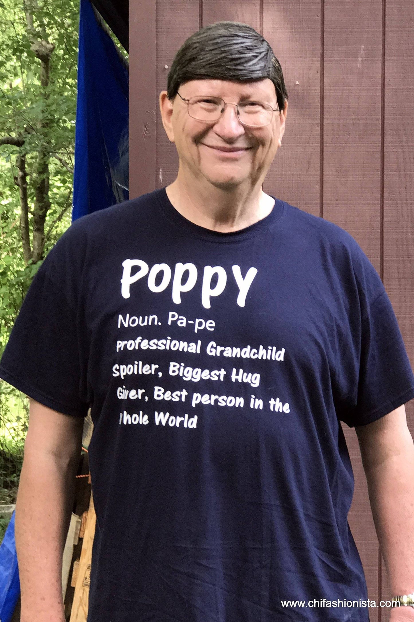 Handcrafted Children's Clothing, Clothing for Children and Parents, Poppy Shirt- Father's Day Shirt, chi-fashionista