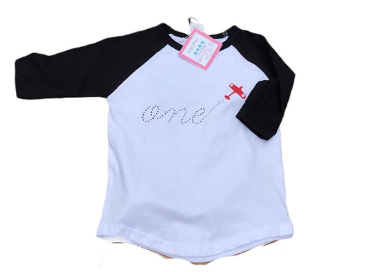Airplane Birthday Shirt - First Birthday