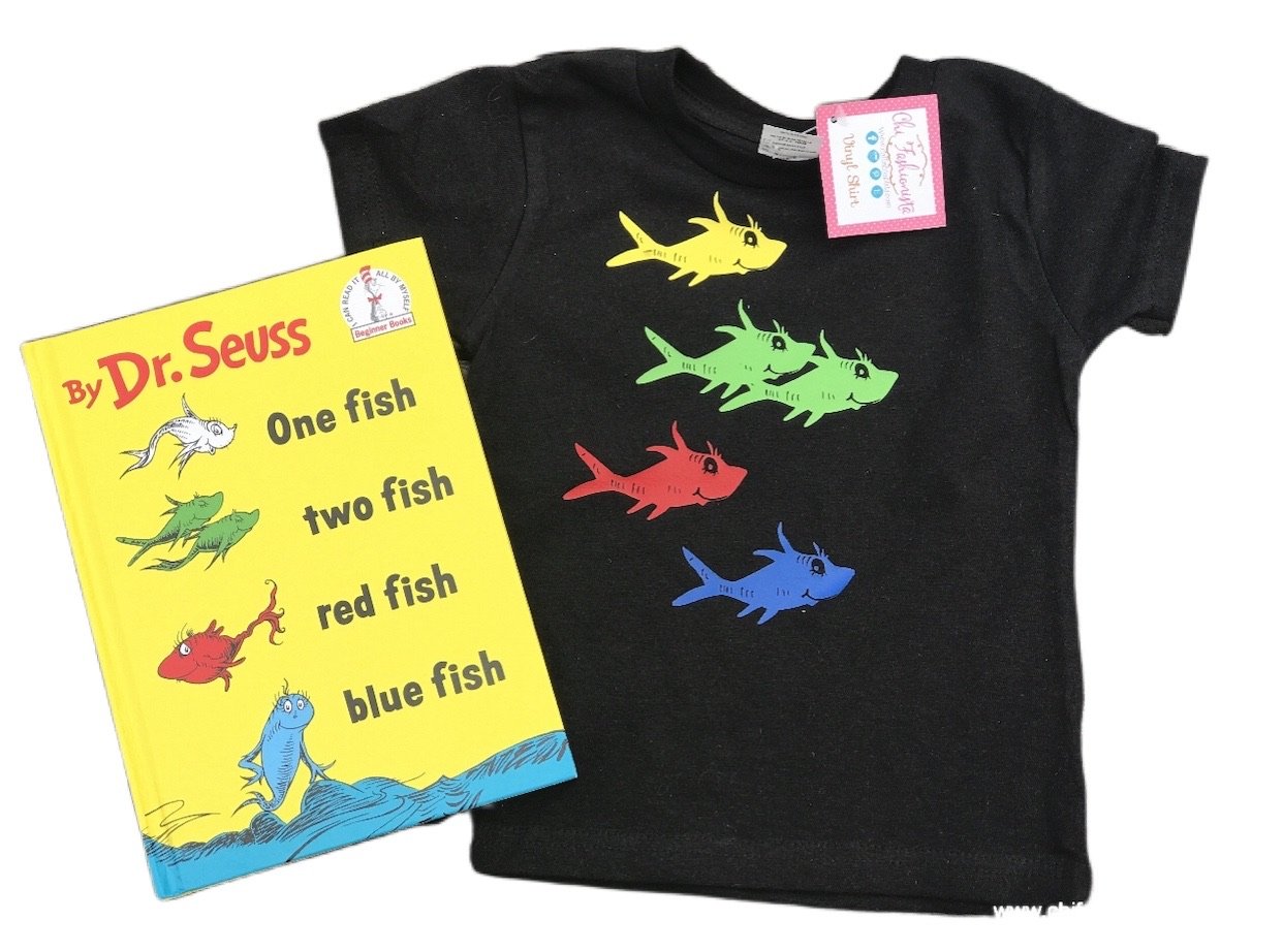 One Fish Two Fish- Suess Inspired Tee