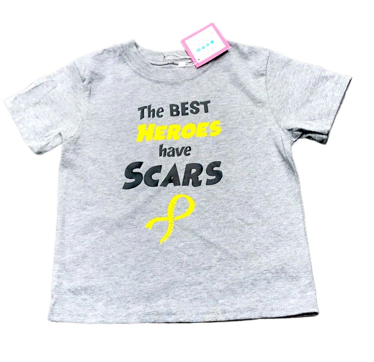 Heroes Have Scars- Spina Bifida Awareness Shirt